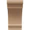 Ekena Millwork 7"W x 7"D x 14"H Wide Hughes Rough Cedar Woodgrain TimberThane Corbel, Primed Tan CORUR07X07X14HUGRCPR - alternate 3